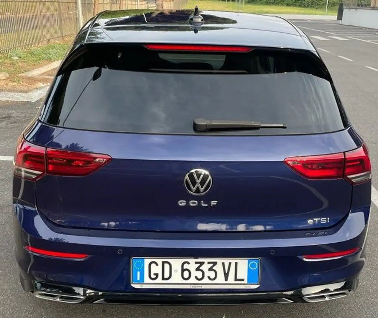 Volkswagen e-Golf E-TSI  R-line Blauw - 2