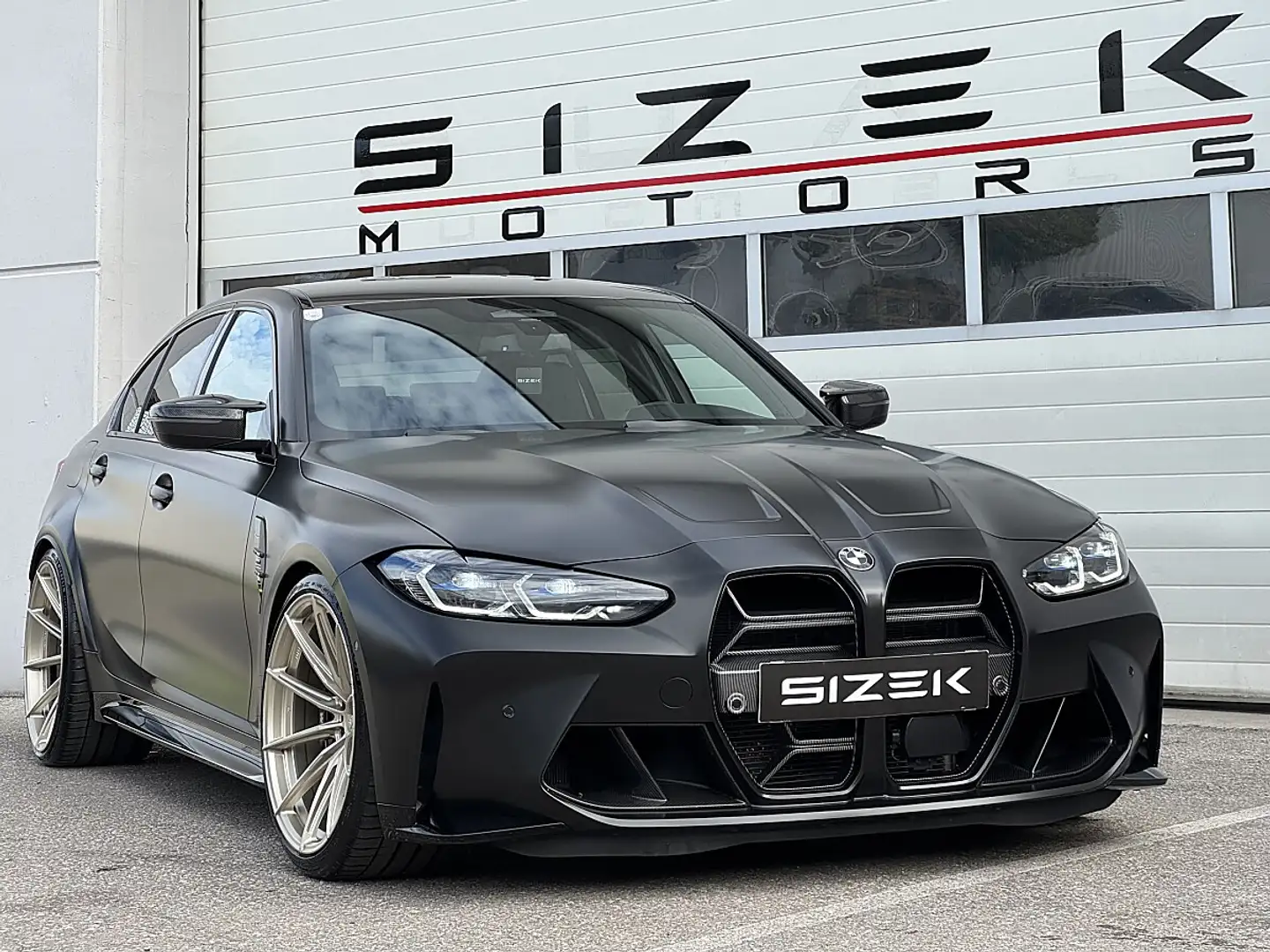 BMW M3 Competition Aut.|CARBON|LASER|HEAD-UP|M DRIVE P... Grau - 2