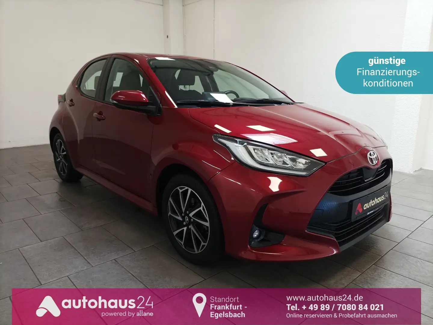 Toyota Yaris 1.5 Dual-VVT-iE TeamD|Carplay|CAM|Tempomat Rot - 1