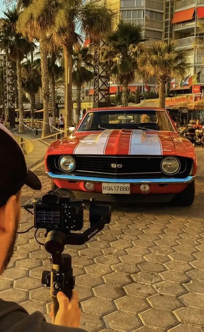 Chevrolet Camaro motor 454 V8 (7.4L V8) Rosso - 1
