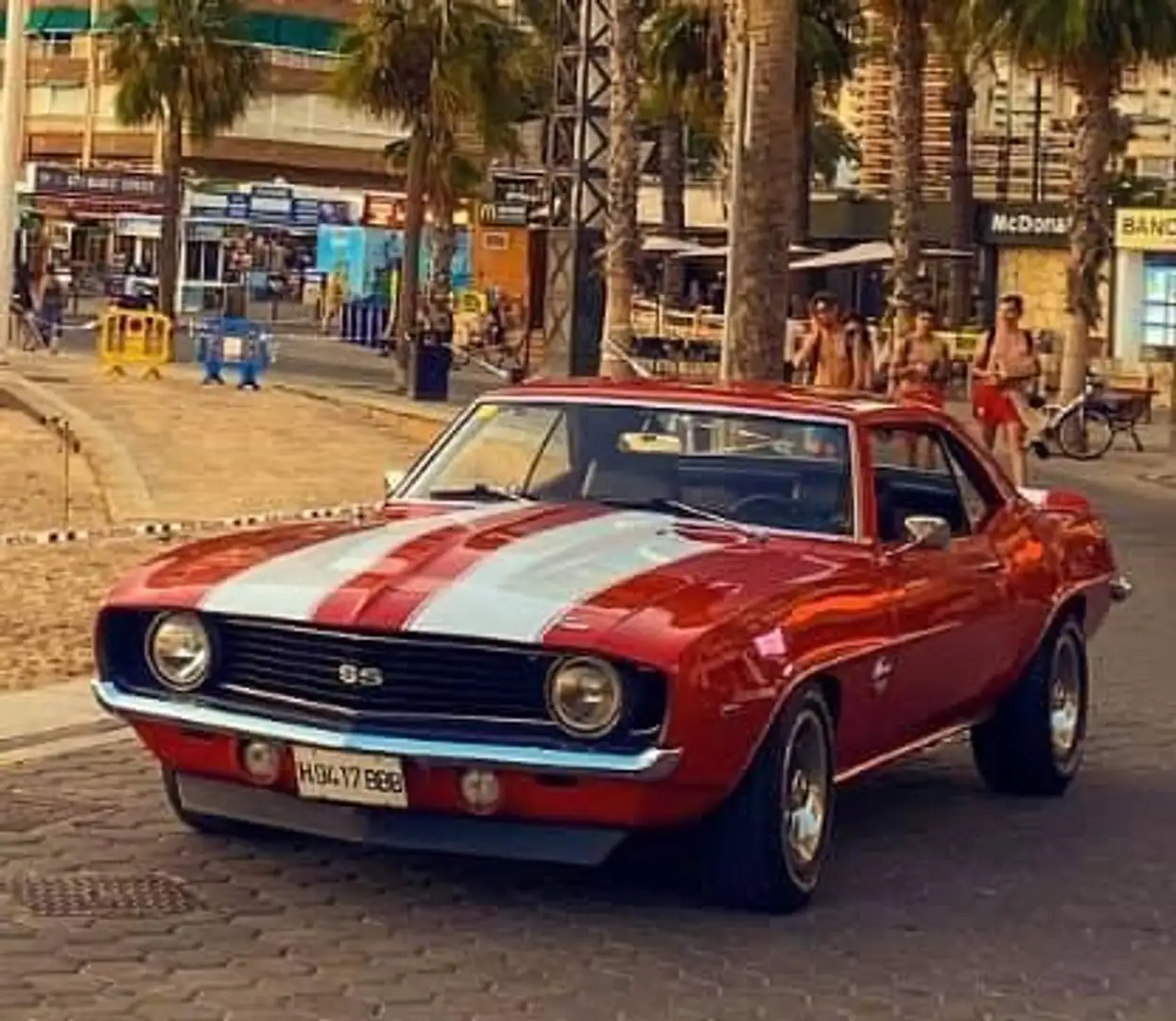 Chevrolet Camaro motor 454 V8 (7.4L V8) Rosso - 2