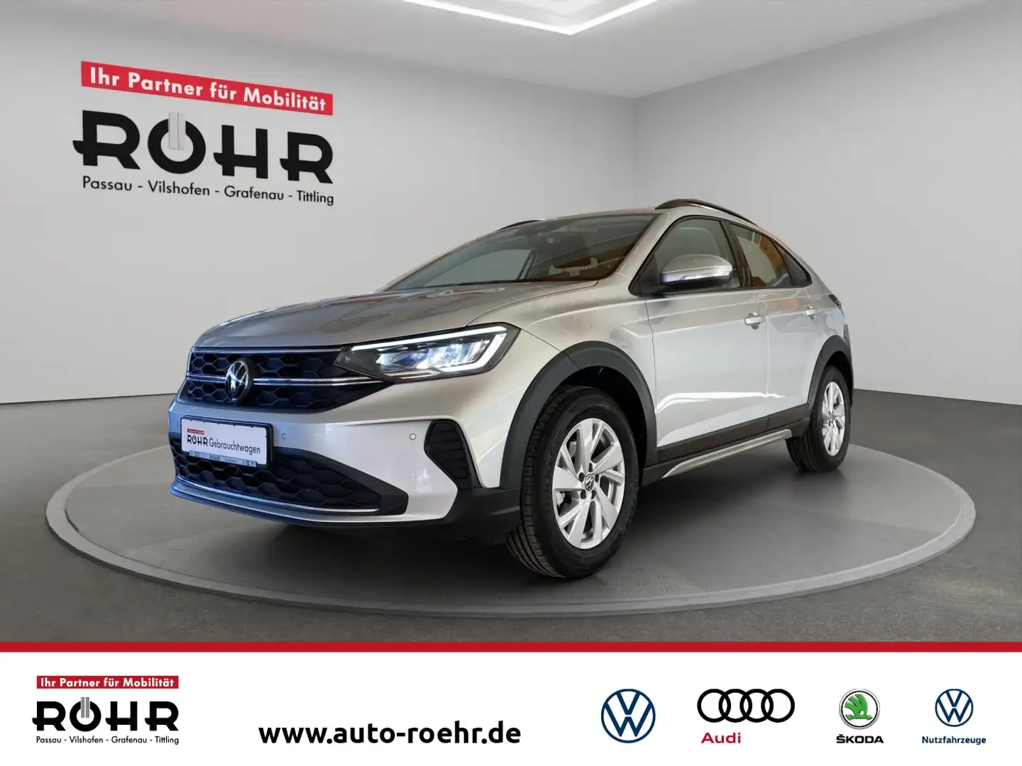 Volkswagen Taigo Life (Garantie 06/2029.SHZ.Kamera.LED.DAB) 1.0 TSI Silber - 1