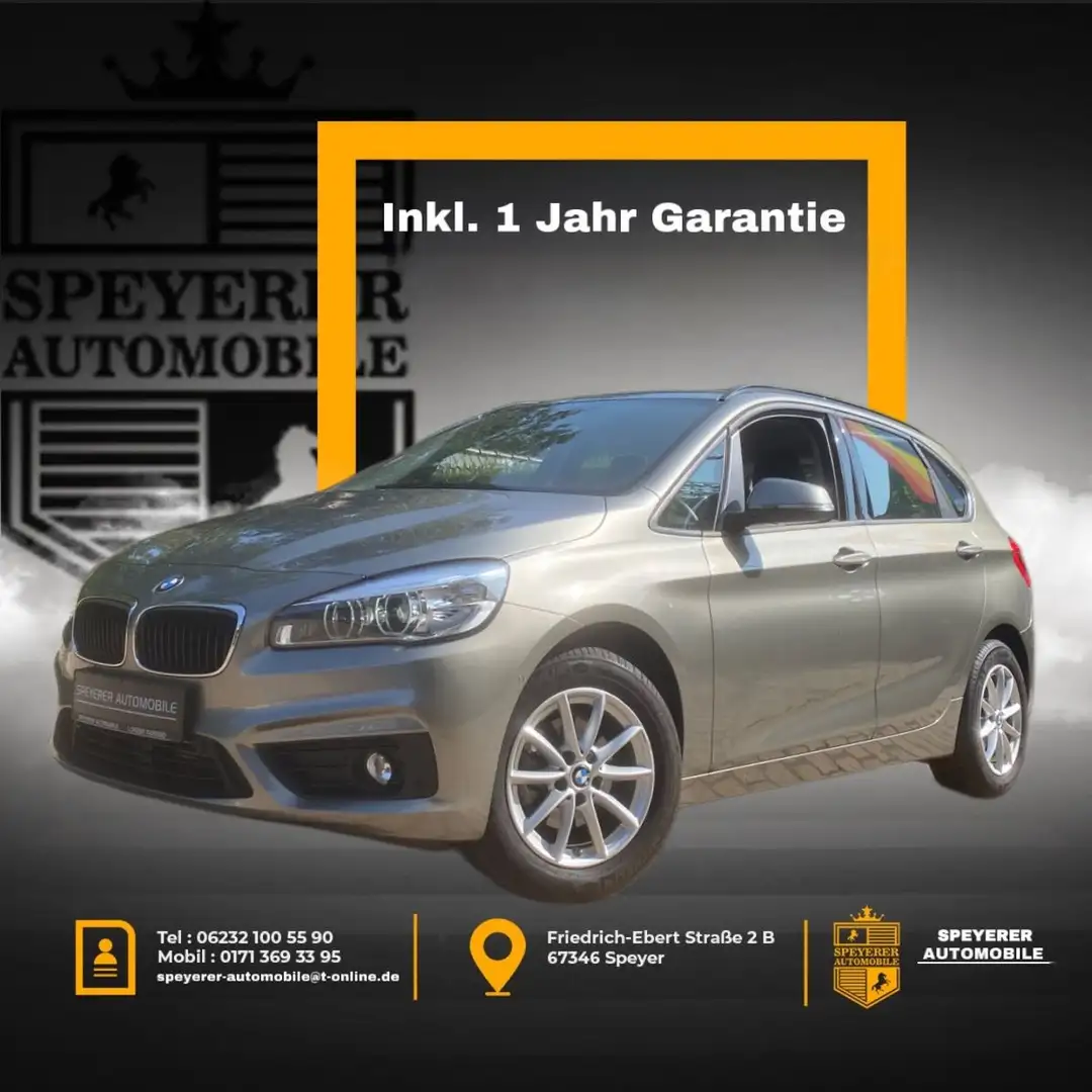 BMW 216 Active Tourer|5 000KM!!|TEMPO|LED|PDC|KLIMAAUTO Argent - 1