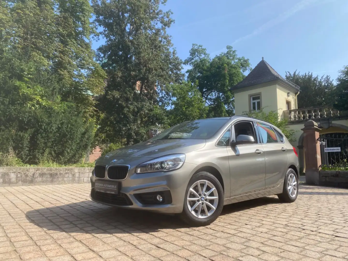 BMW 216 Active Tourer|5 000KM!!|TEMPO|LED|PDC|KLIMAAUTO Argent - 2
