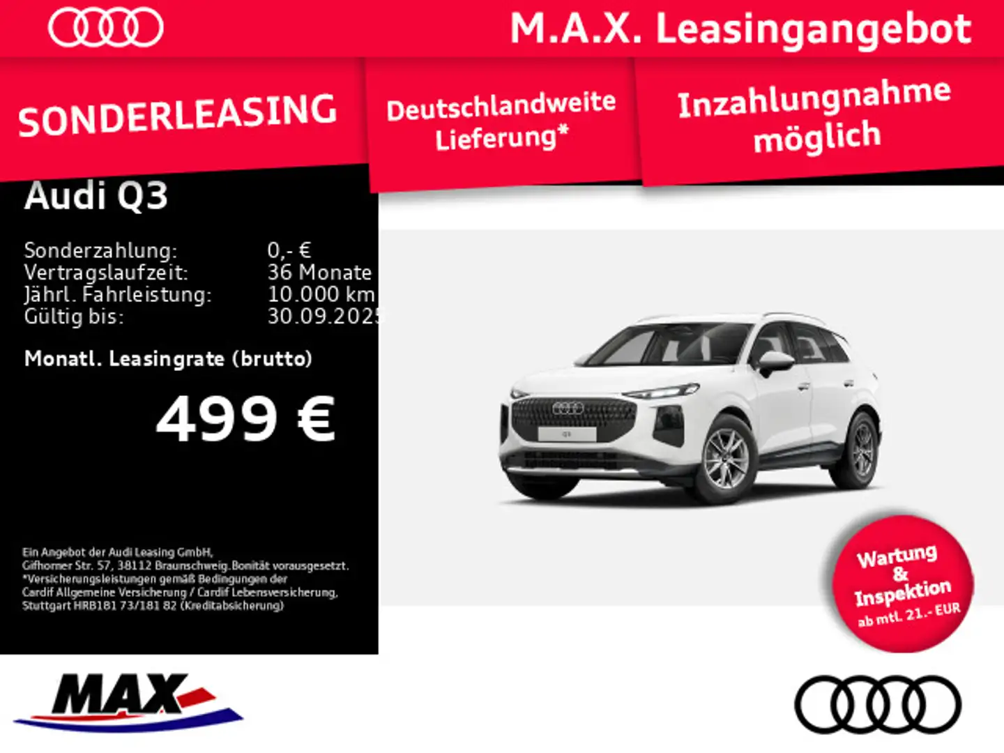 Audi Q3 35 TFSI  *NEUES MODELL FREI KONFIGURIERBAR* Blanc - 1