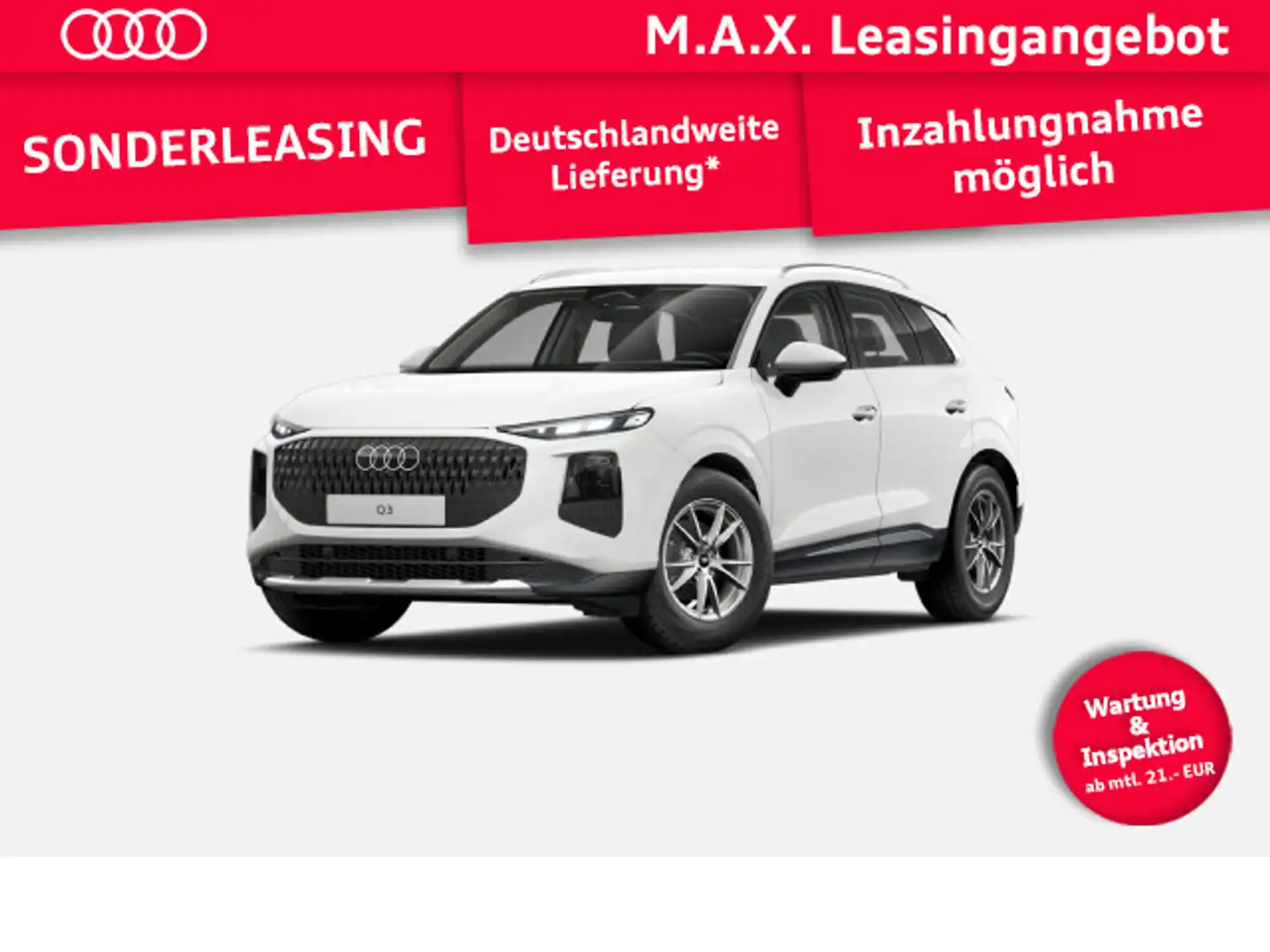 Audi Q3 35 TFSI  *NEUES MODELL FREI KONFIGURIERBAR* Weiß - 1