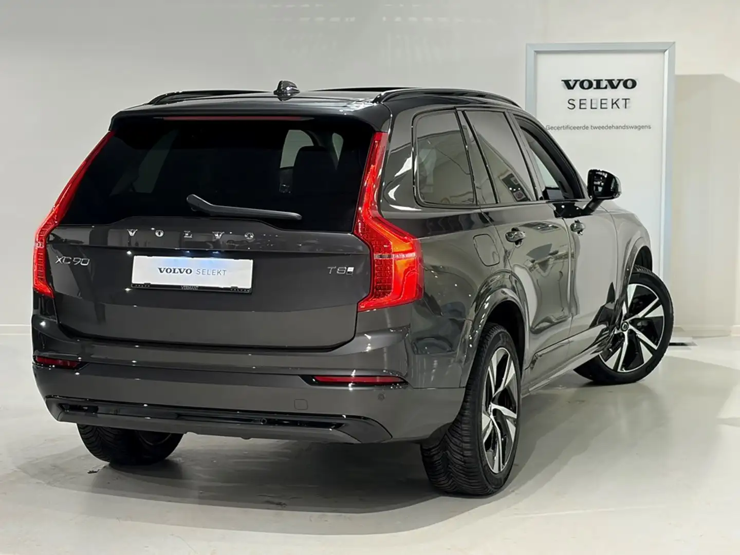 Volvo XC90 T8 Recharge Dark Plus + electr trekhaak/zetelventi Gri - 2