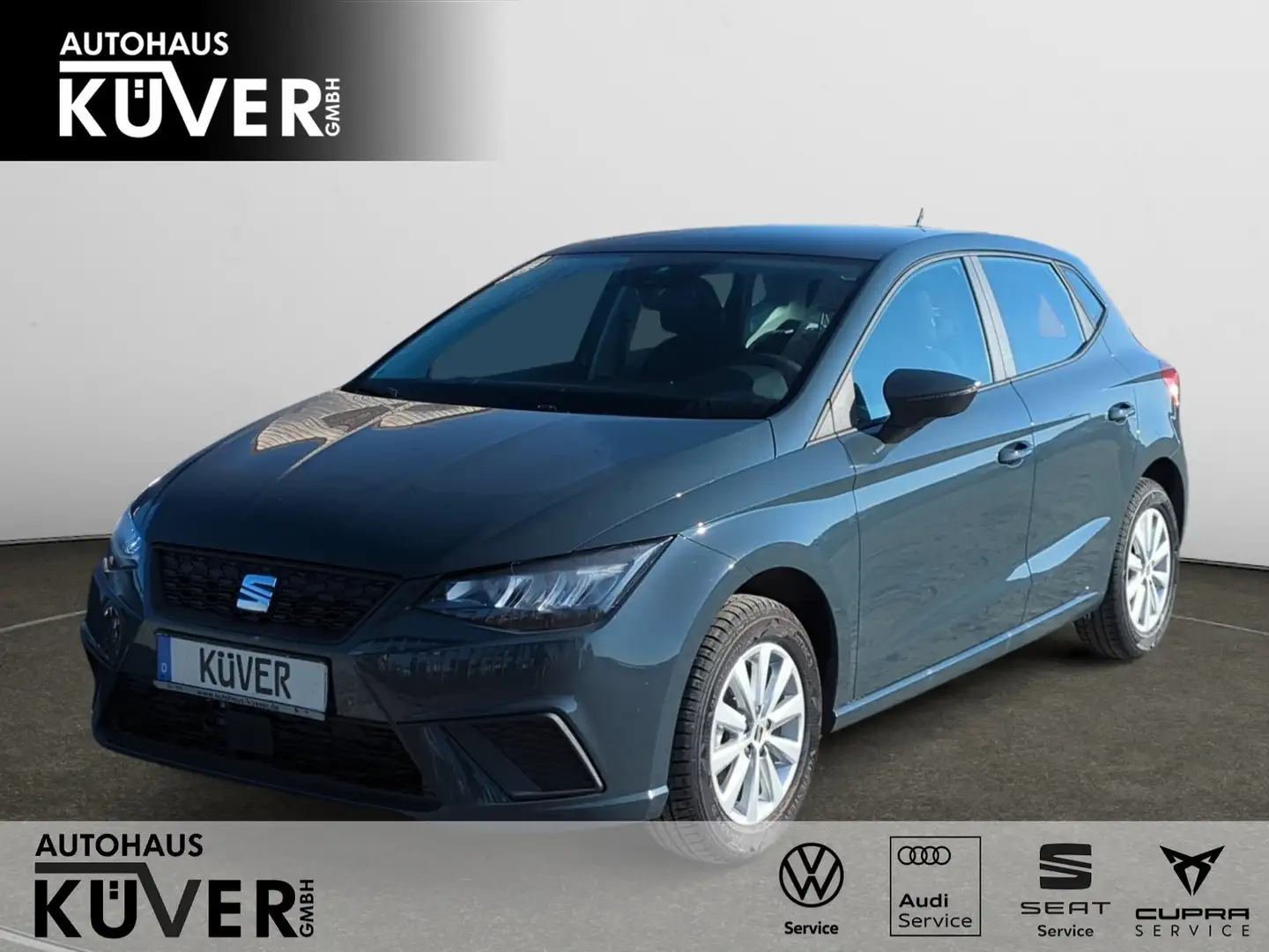 SEAT Ibiza 1.0 TSI GRA+LED+Szhg.+Einparkh.+GJR+15 Blau - 1