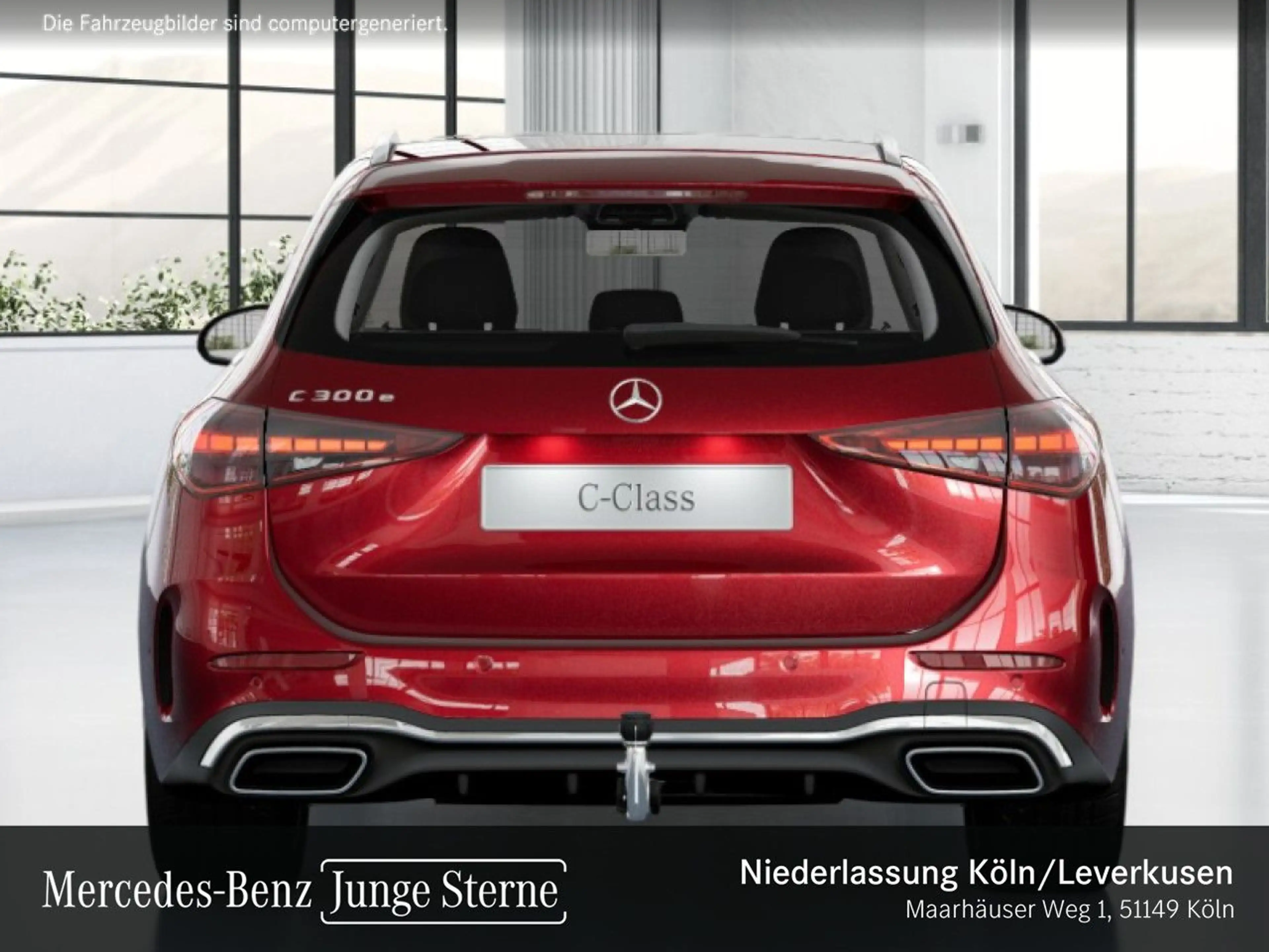 Mercedes-Benz C 300 e T AMG+PANO+AHK+LED+KAMERA+KEYLESS+9G — photo 9