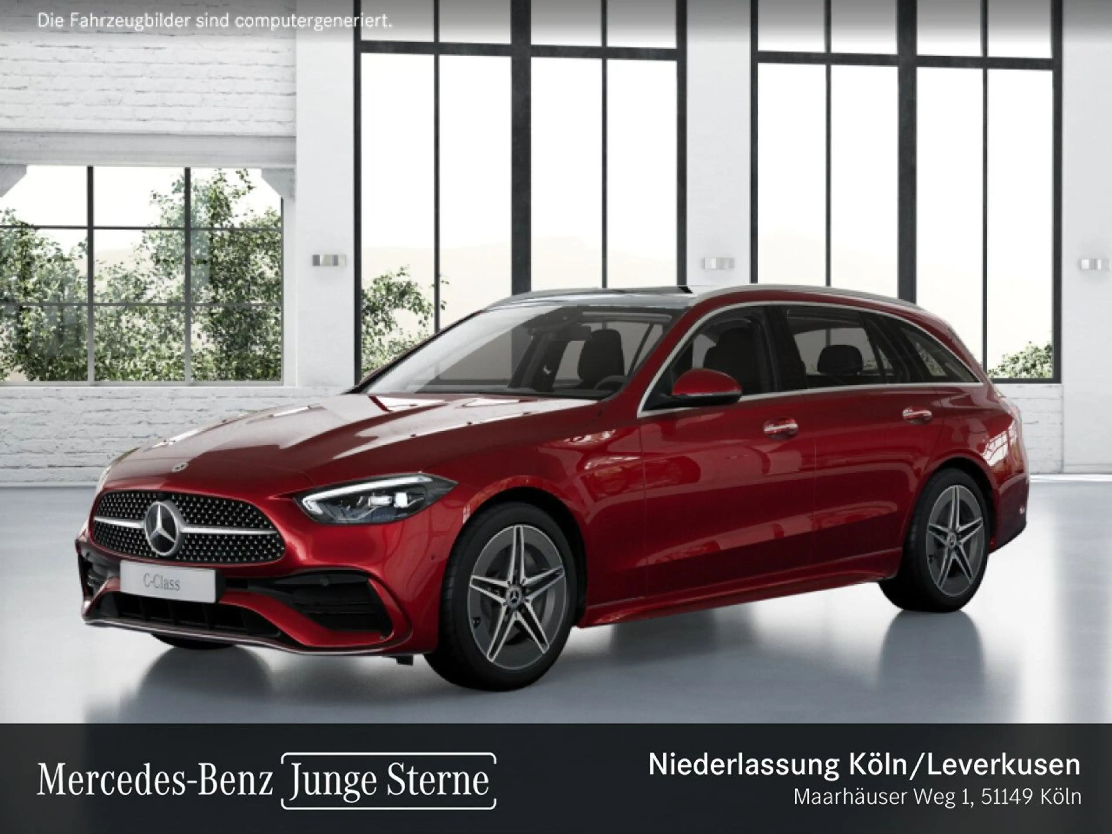 Mercedes-Benz C 300 e T AMG+PANO+AHK+LED+KAMERA+KEYLESS+9G — photo 14
