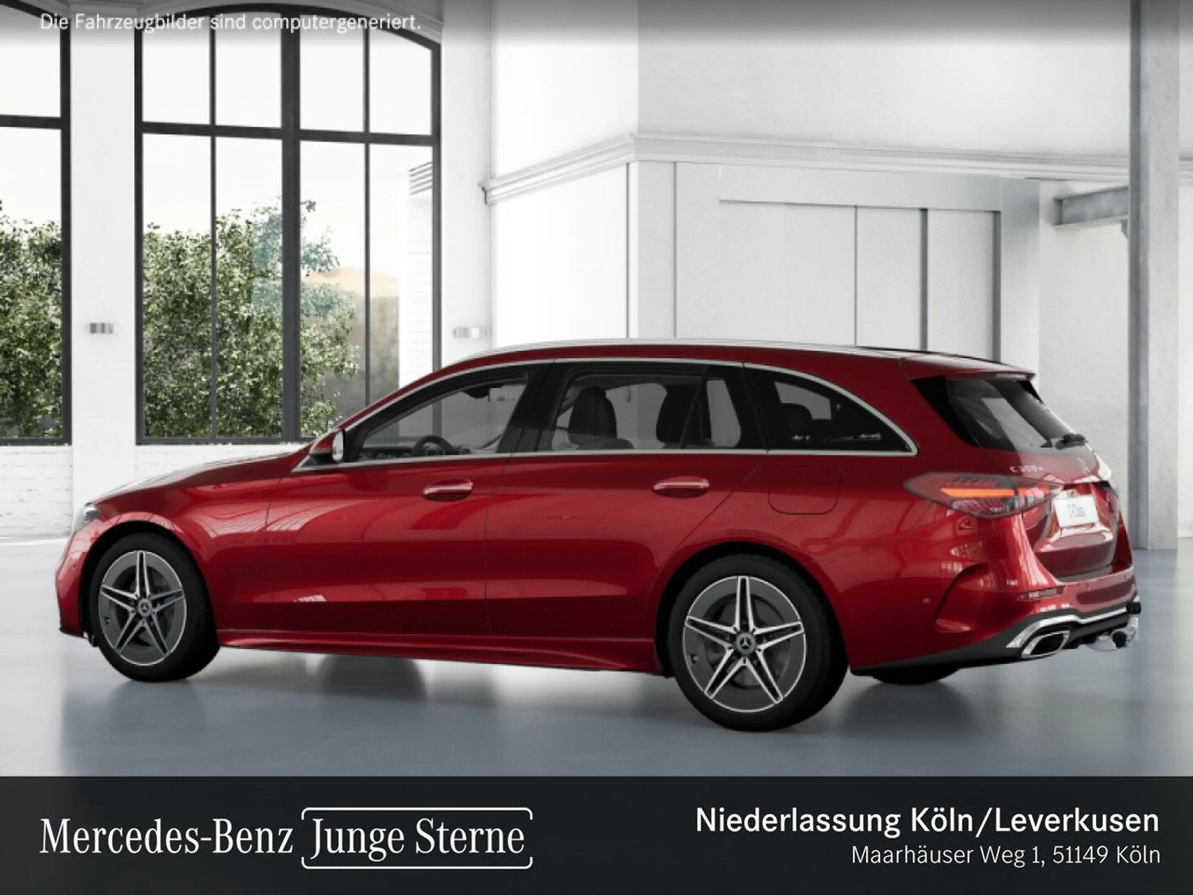 Mercedes-Benz C 300 e T AMG+PANO+AHK+LED+KAMERA+KEYLESS+9G — photo 15