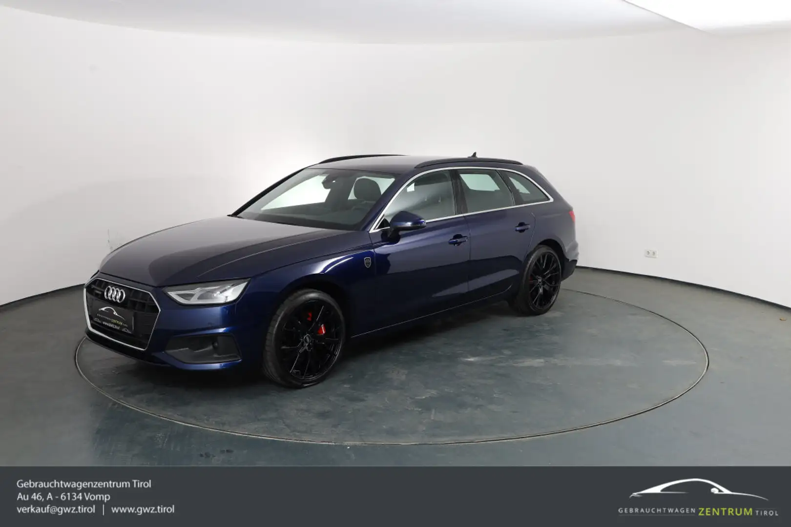 Audi A4 Avant 40 TFSI quattro S-tronic AHK TOP! Blau - 1