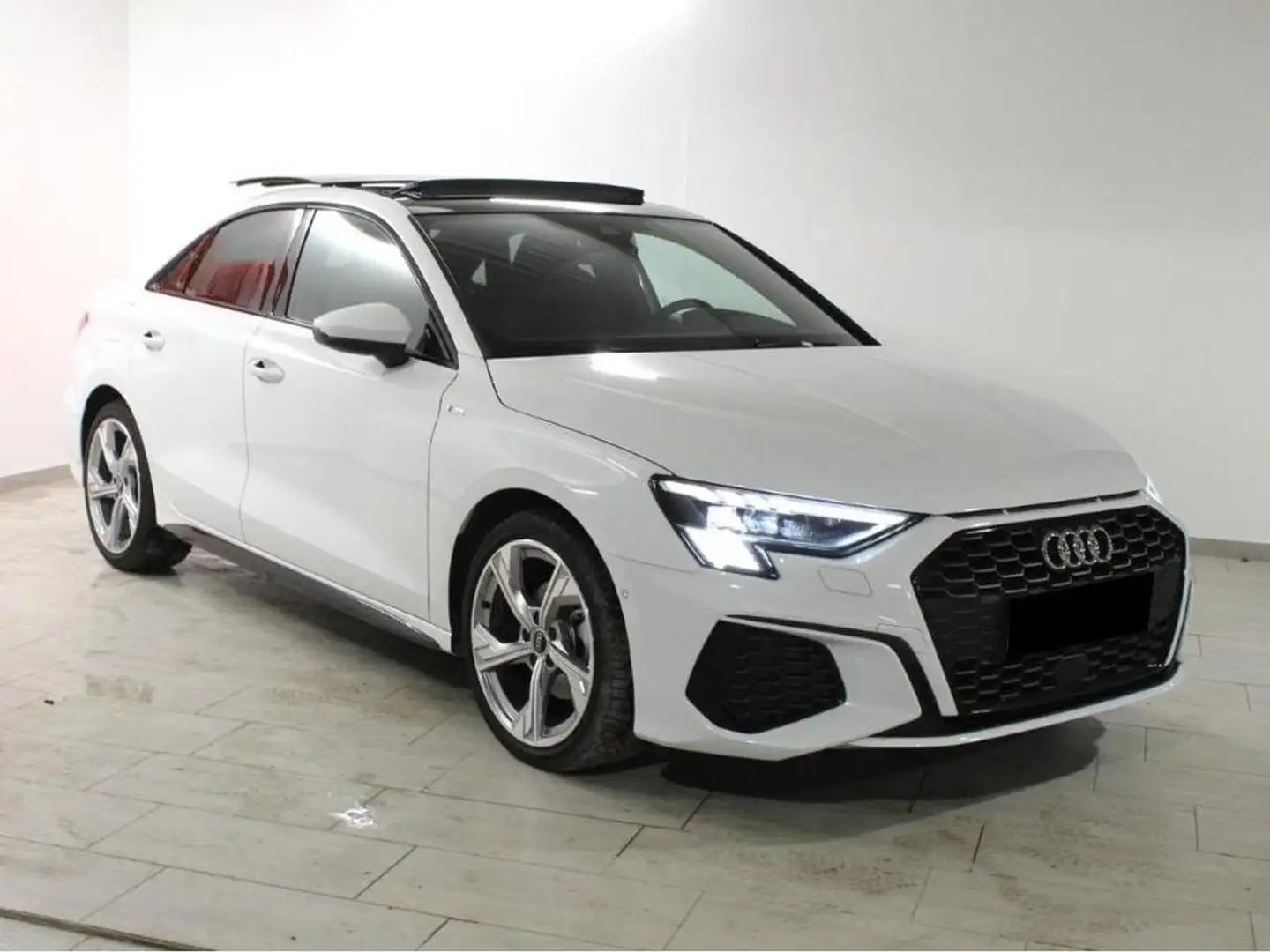 Audi A3 35 TFSI S-Tronic S-Line Black Style Bianco - 1