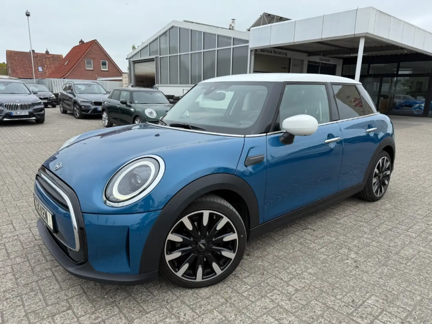 MINI Cooper 5trg NAVI LED Automatik RFK Komfortzugang Blu/Azzurro - 1