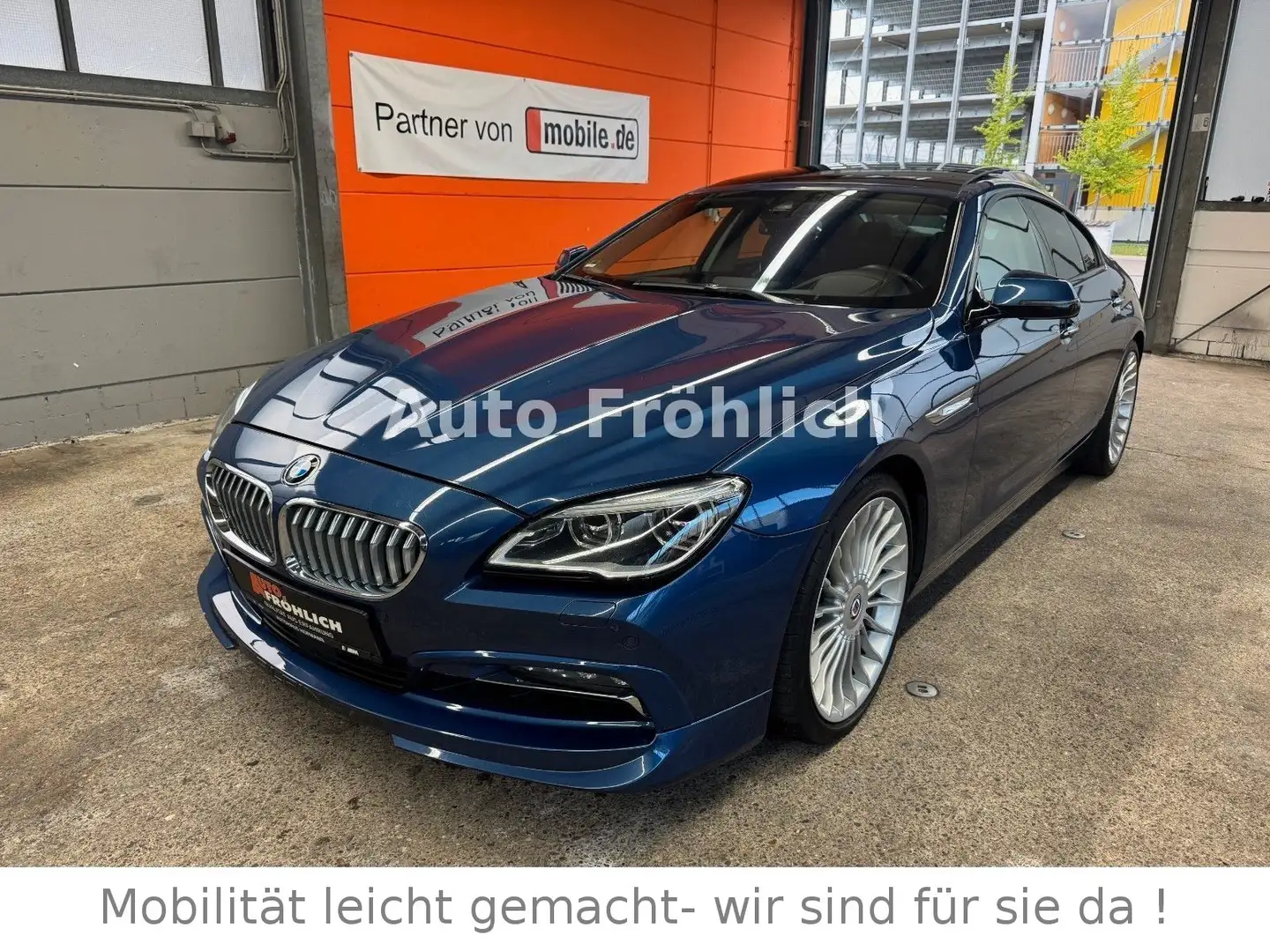 Alpina B6 4.4 Bi-Turbo Allrad Gran Coupé H&K Pano Kamer Azul - 1