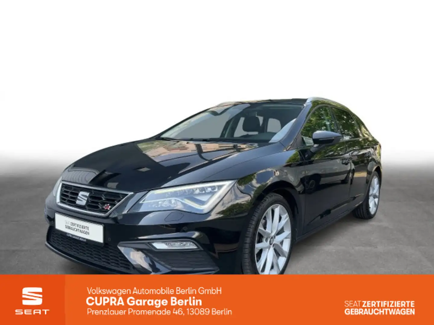 SEAT Leon Sportstourer 1.4 TSI FR Navi Radio LED SHZ Schwarz - 1