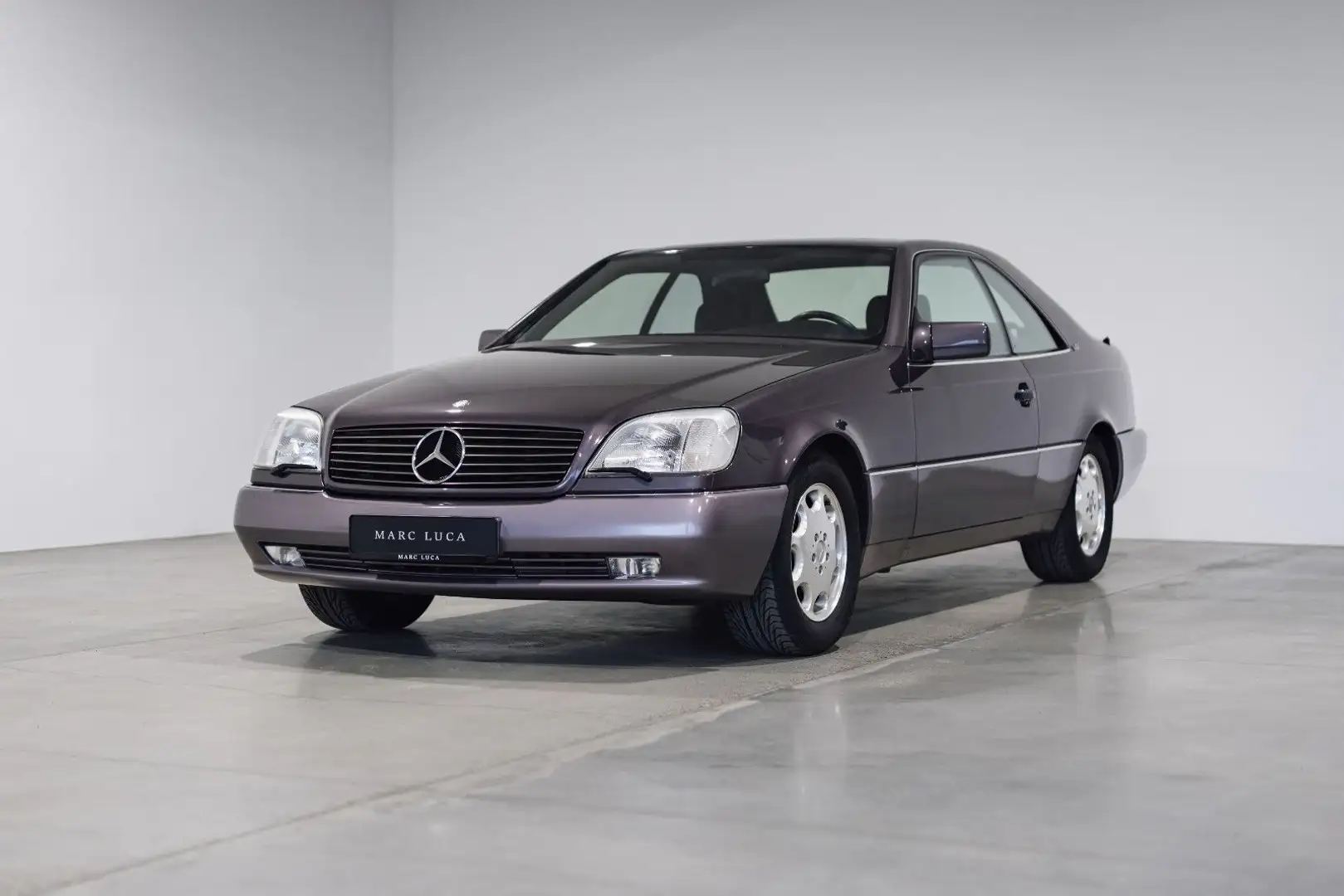 Mercedes-Benz CL 600 600 SEC  1.Hand Deutsch Bornit Mauve - 2