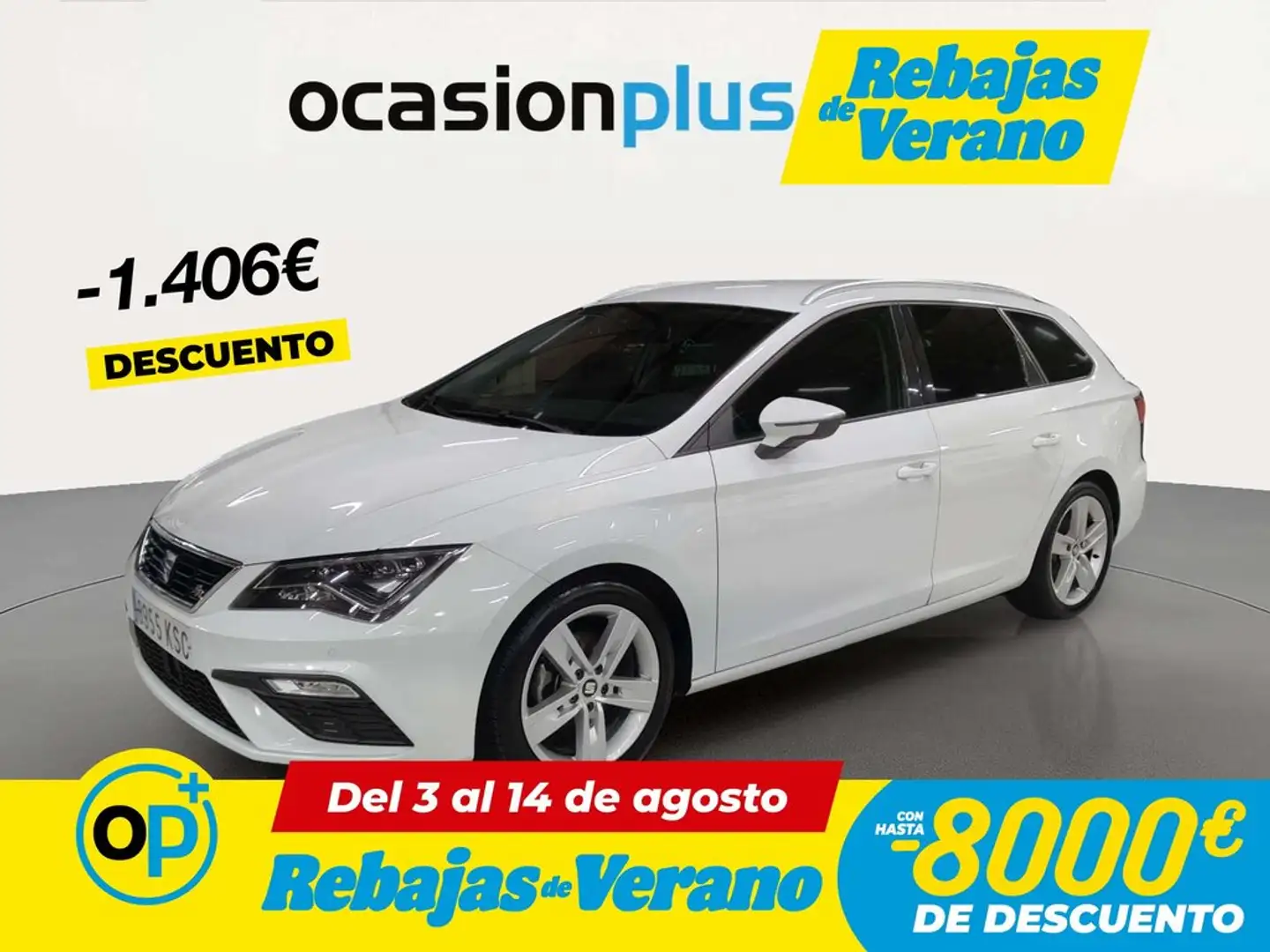 SEAT Leon ST 1.5 EcoTSI S&S FR 150 Blanco - 1