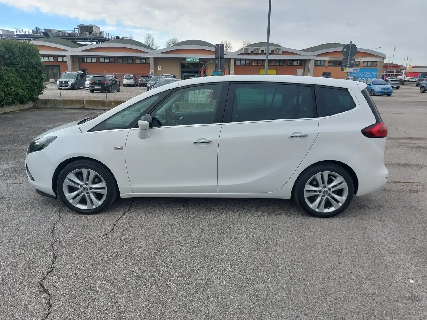 Opel Zafira Tourer Zafira III Tourer 2.0 cdti Cosmo 130cv Bianco - 2