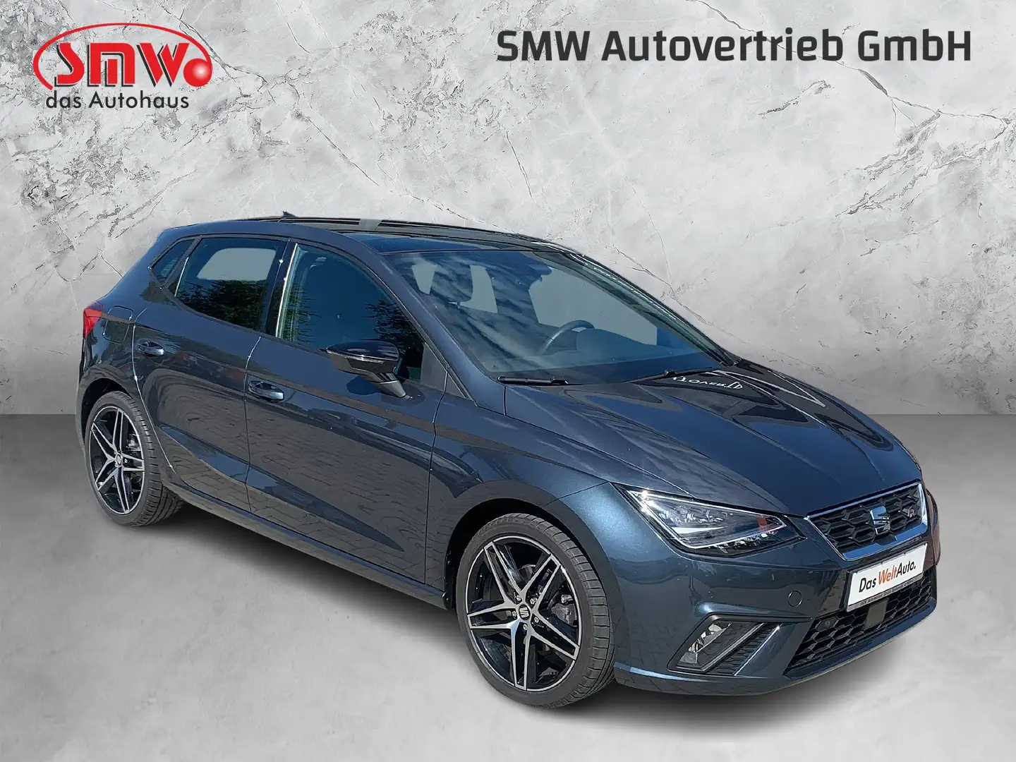 SEAT Ibiza 1.0TSI 115PS FR VOLL-LED/NAVI/DACH/18" Gris - 1