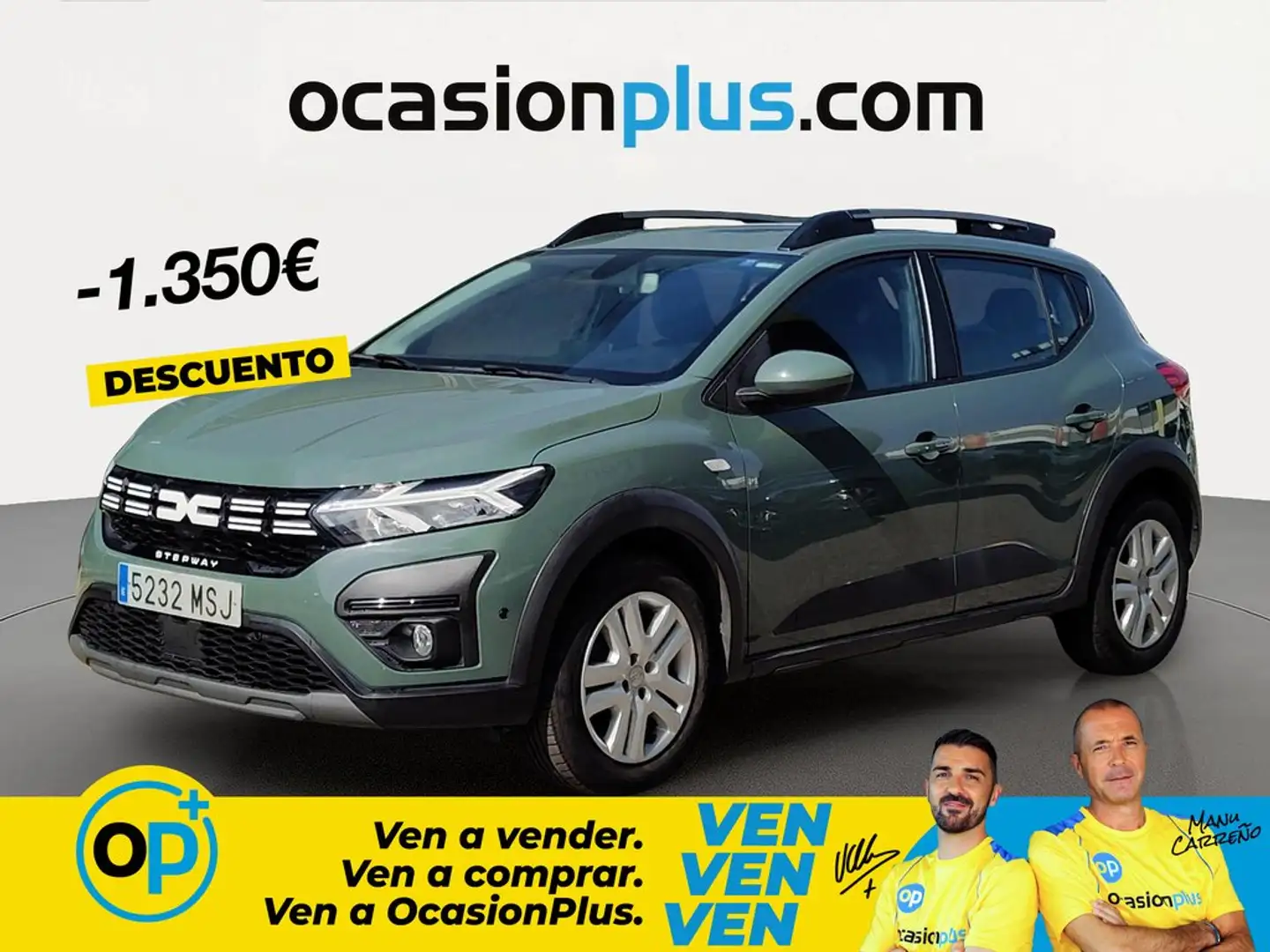 Dacia Sandero Stepway TCe Expresion 67kW Gris - 1