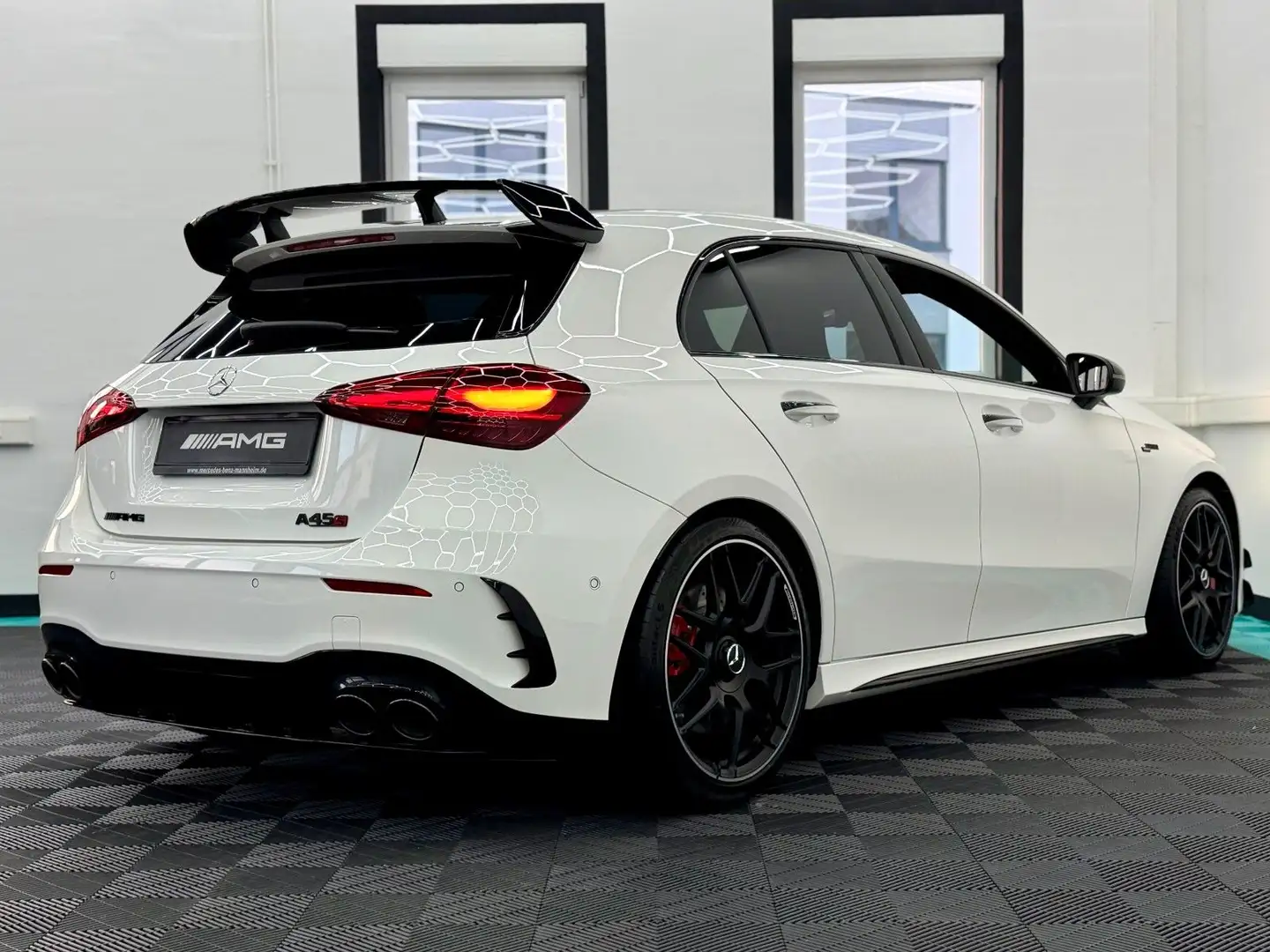 Mercedes-Benz A 45 AMG S 4M AERODYNAMIC/BURMESTER/RFK/19%MWST Weiß - 1