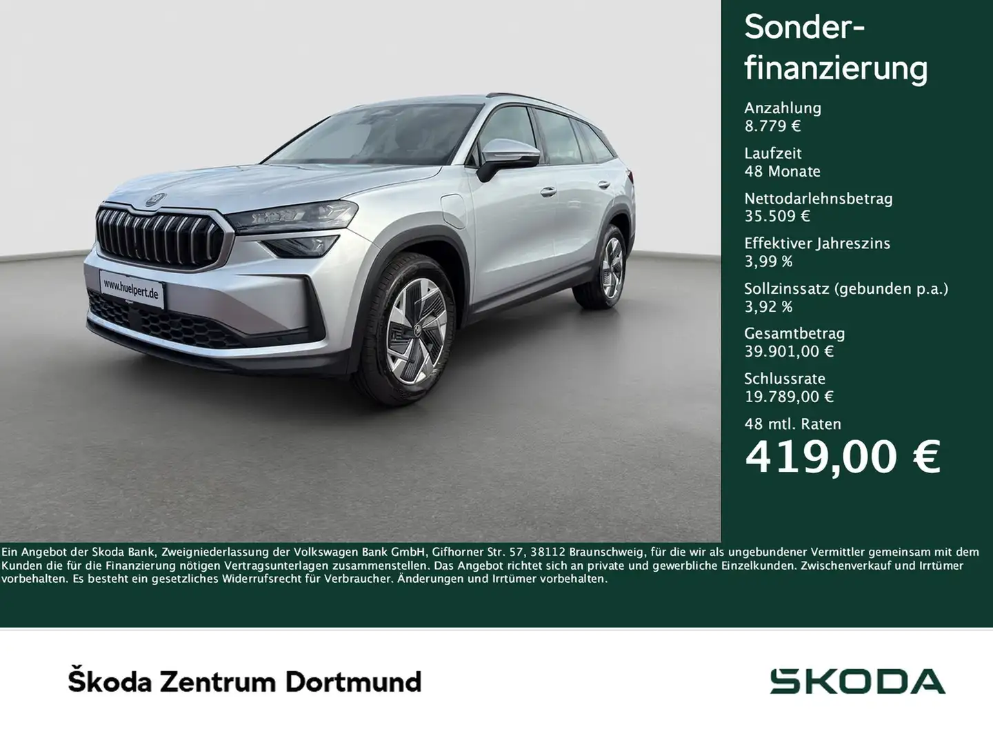 Skoda Kodiaq 1.5 iV SELECTION PANO AHK CAM LM18 NAVI Plateado - 1