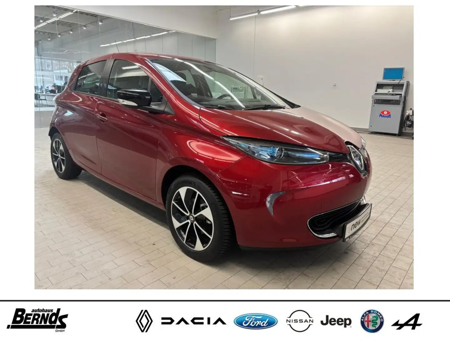 Renault ZOE (ohne Batterie) 22 kwh Intens  KLIMAAUTO SHZ Rood - 2