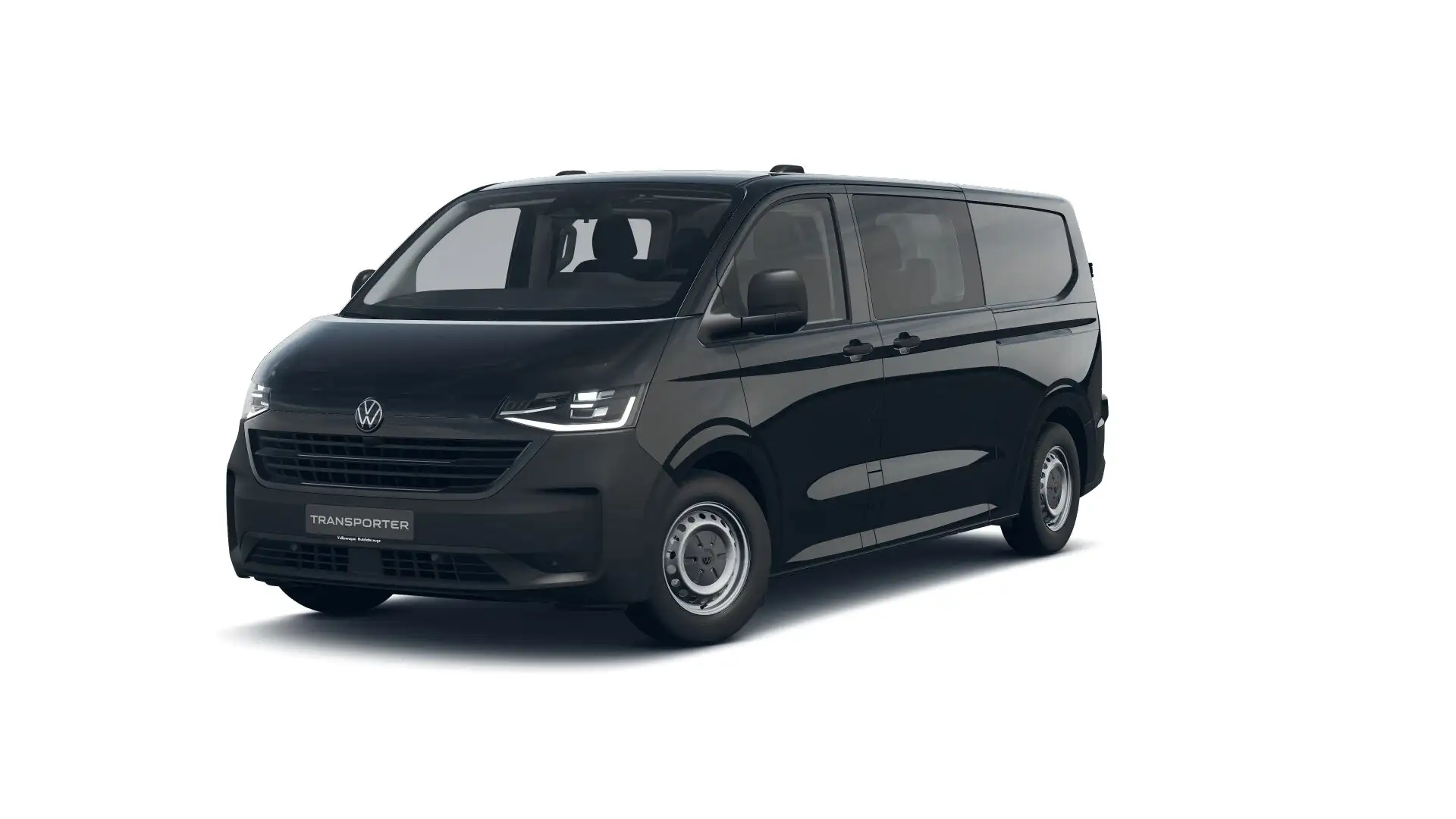 Volkswagen T7 Kastenwagen Kasten Plus TDI LR Autom. MATRIX*ACC Noir - 2
