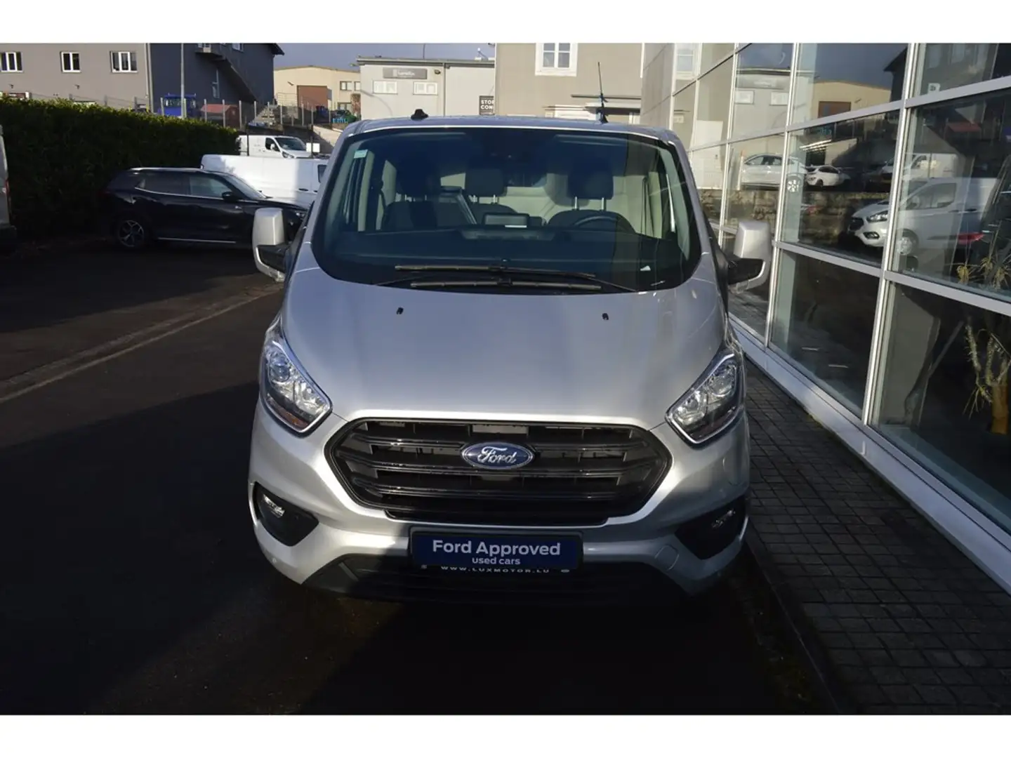 Ford Transit Custom Fourgon 340S L1H1 Trend pHEV-126cv-automati Gris - 2