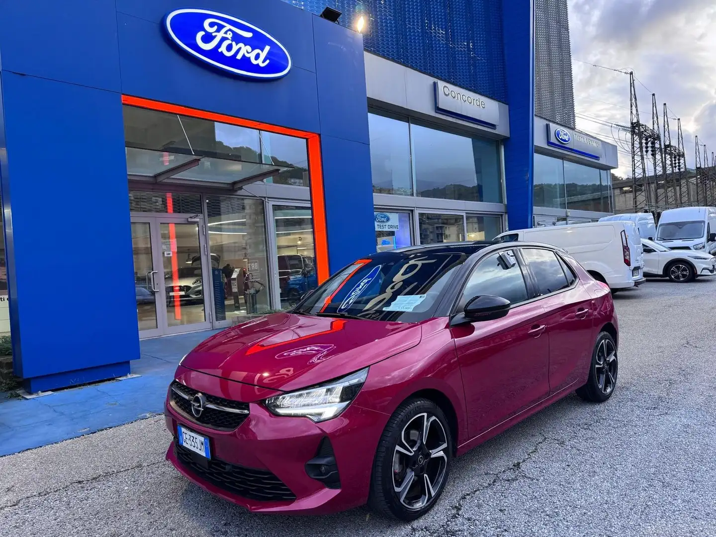 Opel Corsa Corsa VI 1.2 GS Line 100CV 5P Rouge - 1