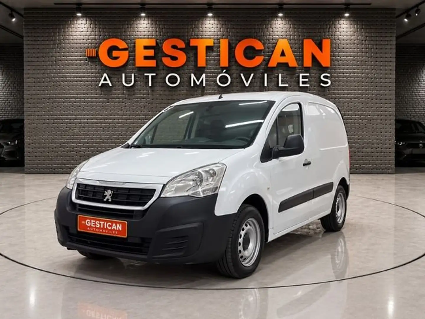 Peugeot Partner Diesel Furgón 1.6BlueHDI Blanco - 1