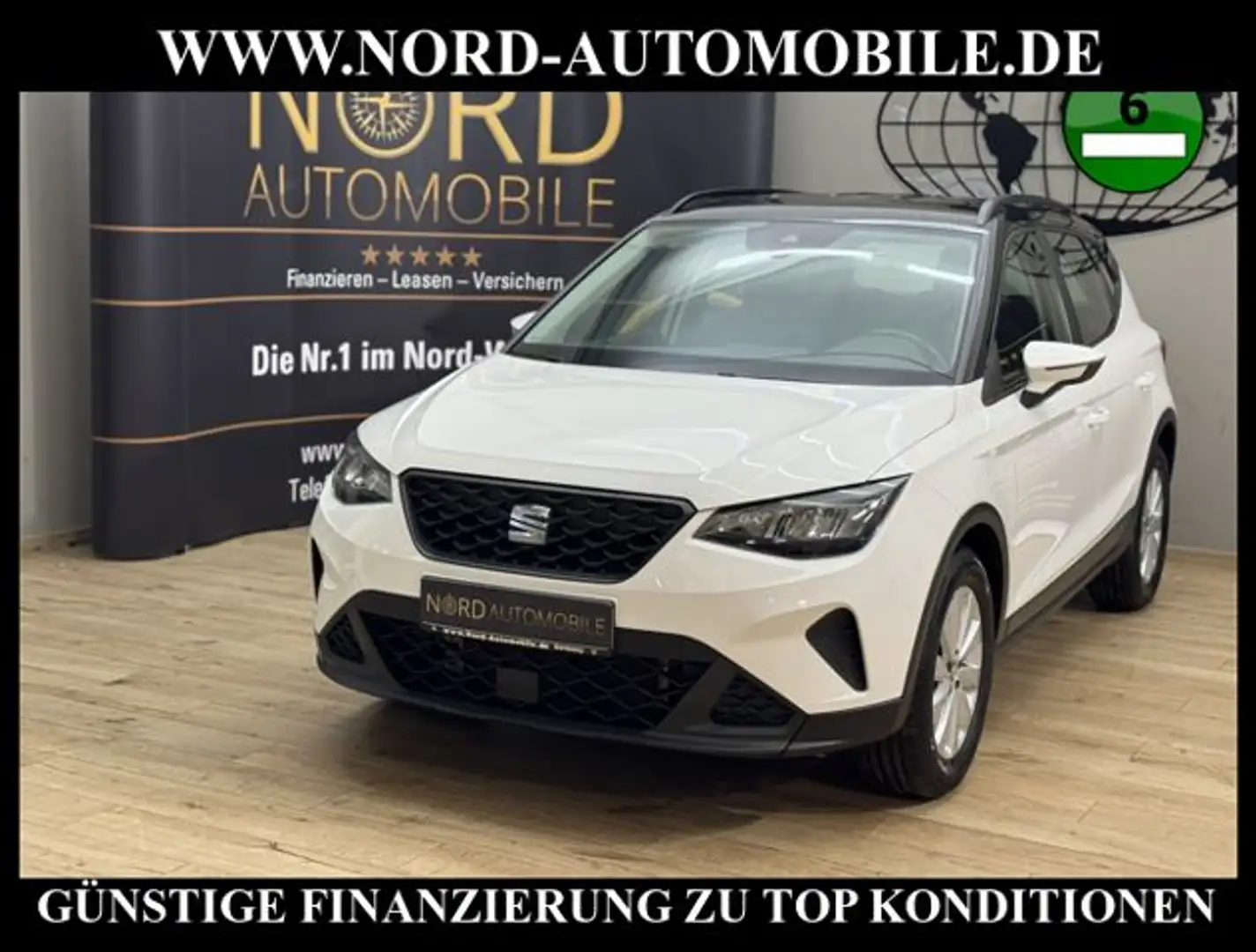 SEAT Arona Style 1.0 TSI ACC/PDC/LED/Navi Style Biały - 1