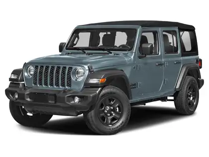Gray 2026 Jeep Wrangler SUV / Crossover Four-Wheel Drive Automatic