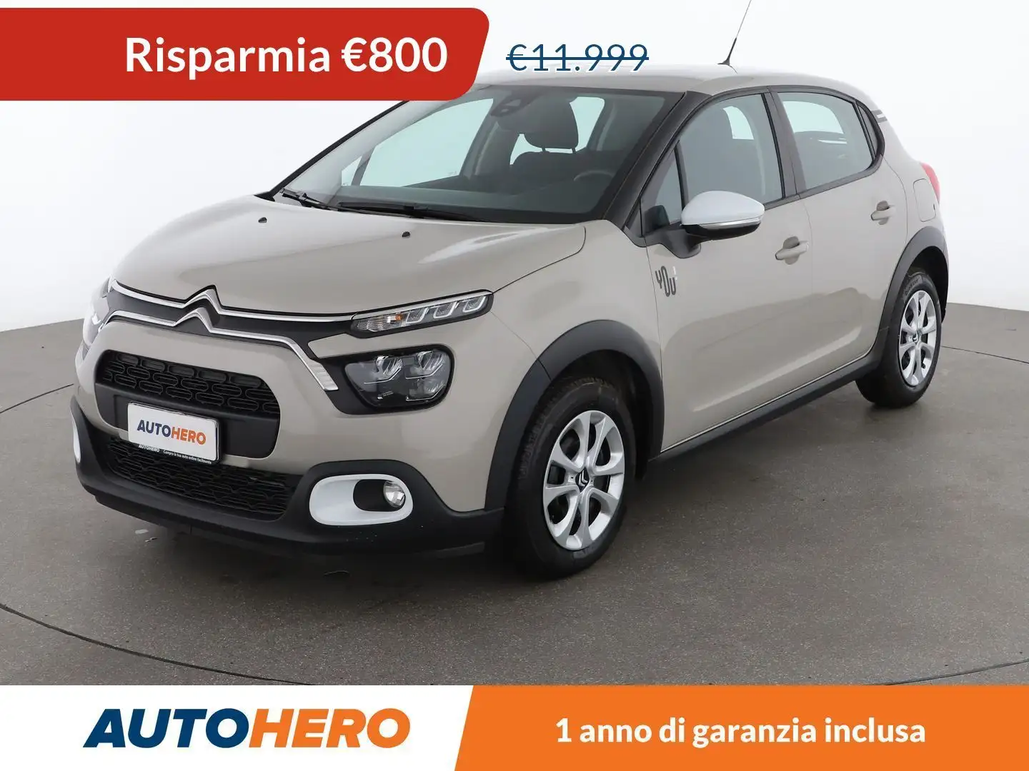 Citroen C3 1.2 PureTech YOU 83 CV Beige - 1