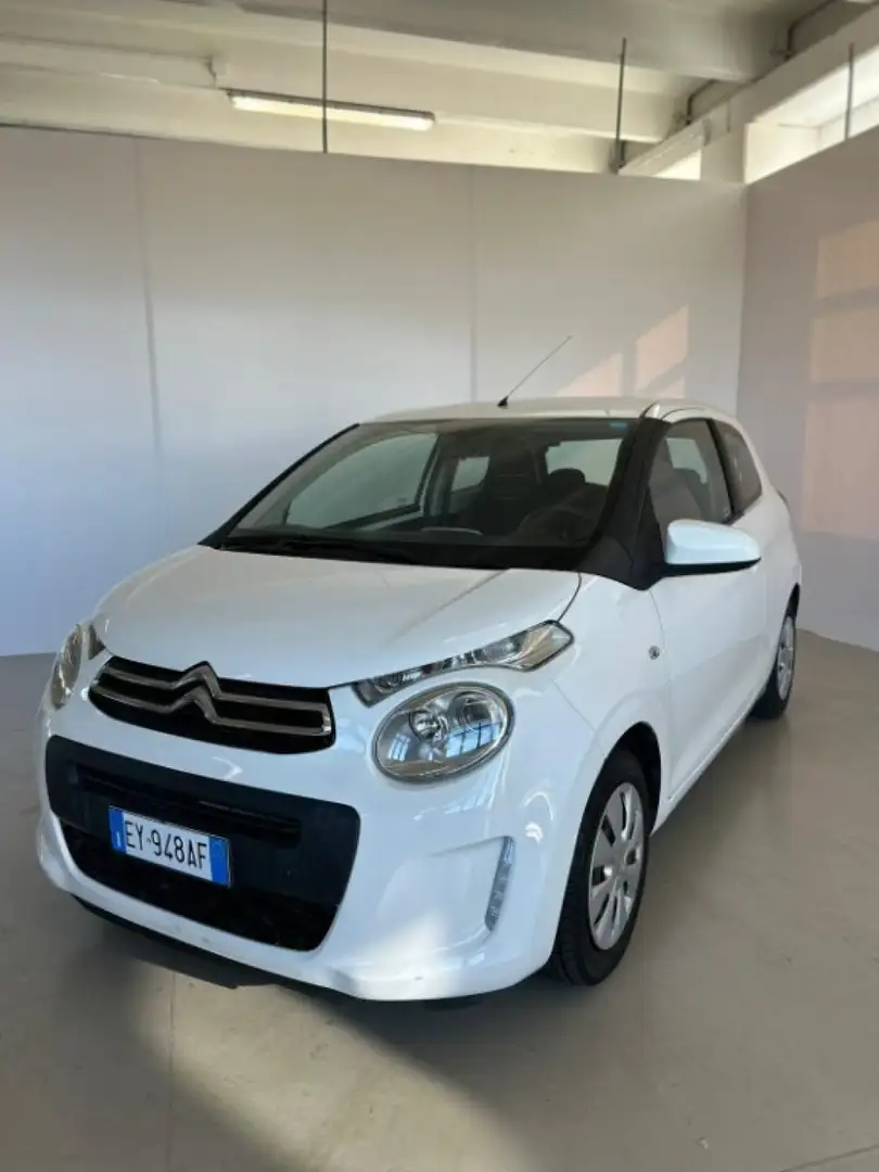 Citroen C1 VTi 68 ETG 3 porte Feel Bianco - 1