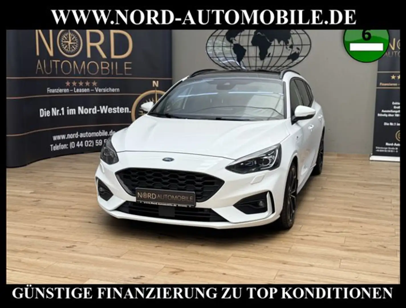 Ford Focus Turnier 2.0 EcoBlue ST-LINE *PANO*ACC*B&O* ST-Line Bílá - 1