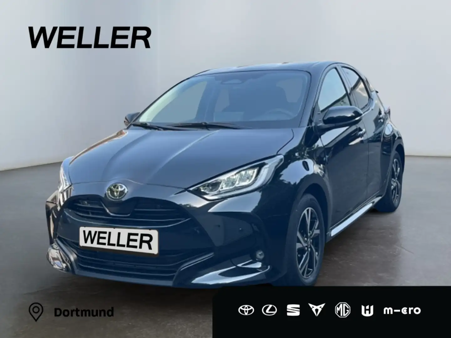 Toyota Yaris Hybrid 1,5 l 116 PS CVT, 5-türig TEAM Schwarz - 1