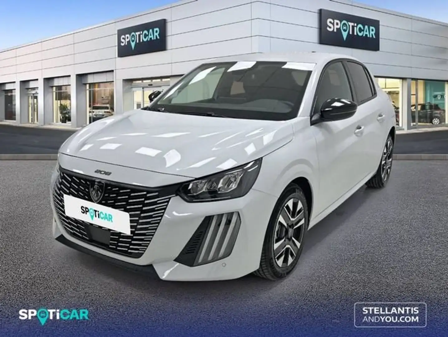 Peugeot 208 Gasolina 100 S&S 6 Vel. MAN Allure Blanco - 1