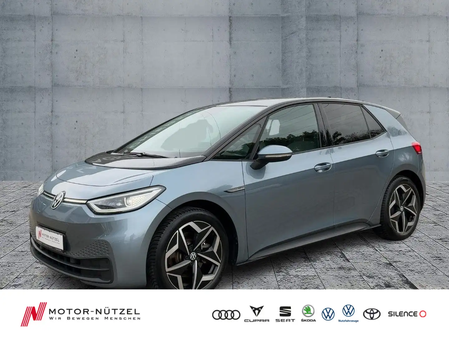 Volkswagen ID.3 150kw PRO MAX MATRIX+NAVI+AHK+PANO+HuD+20Z. Blau - 1