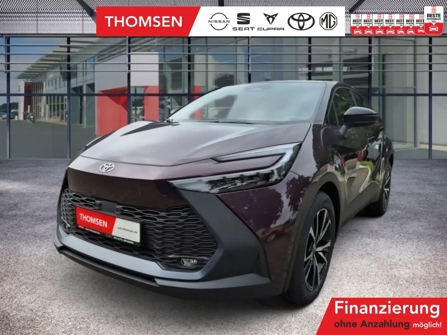Toyota C-HR Team D LED, SHZ, RFK, ACC, Nav,i Klima Bleu - 1