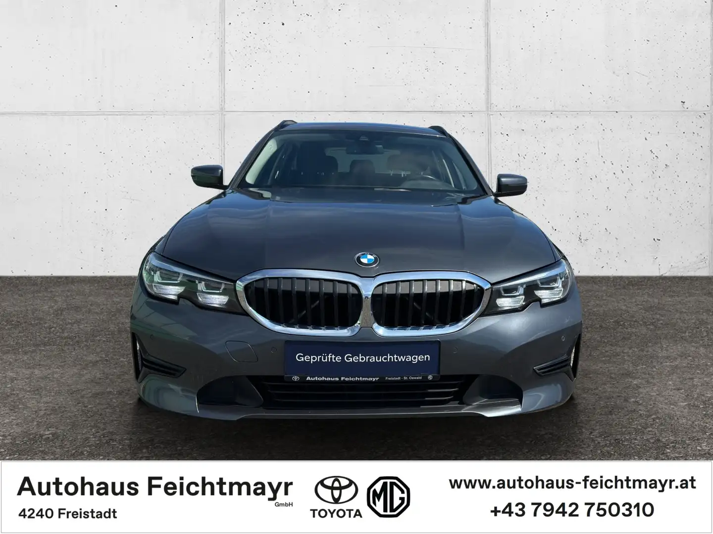 BMW 318 318d Advantage Kombi Mild- Hybrid Aut. 5t. Grau - 2