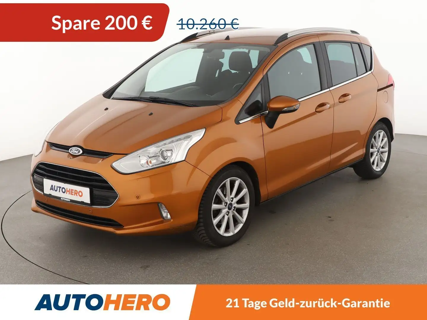 Ford B-Max 1.0 EcoBoost Titanium*NAVI*PED*SHZ*KLIMA* Orange - 1