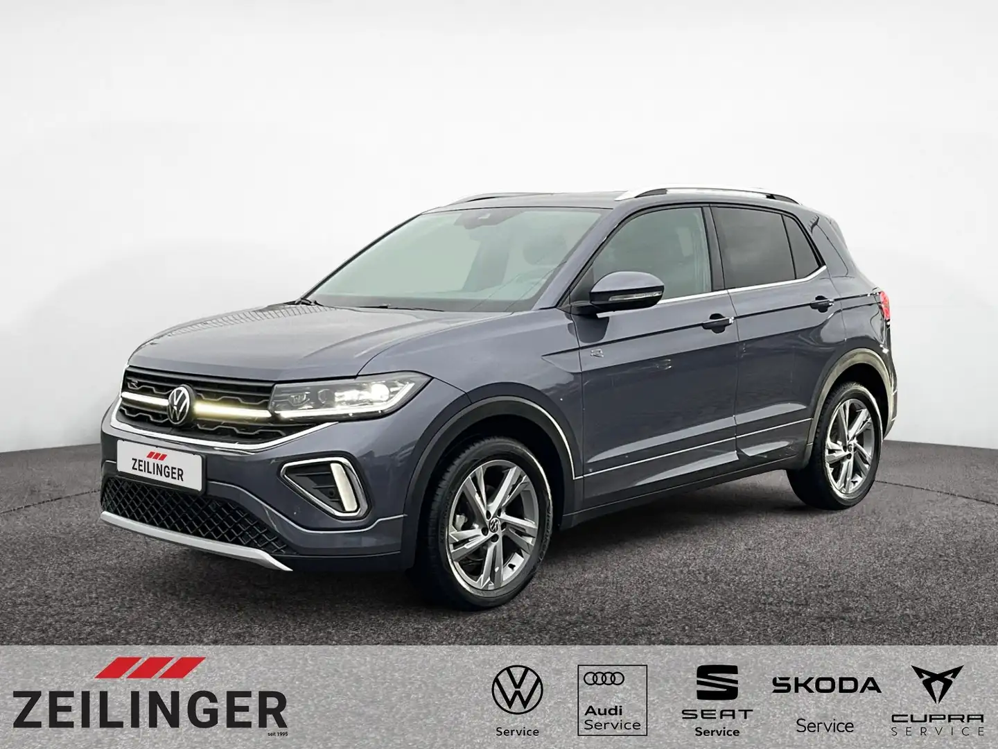 Volkswagen T-Cross R-Line TSI DSG|NAVI|IQ.DRIVE|KAMERA|APP Grau - 1
