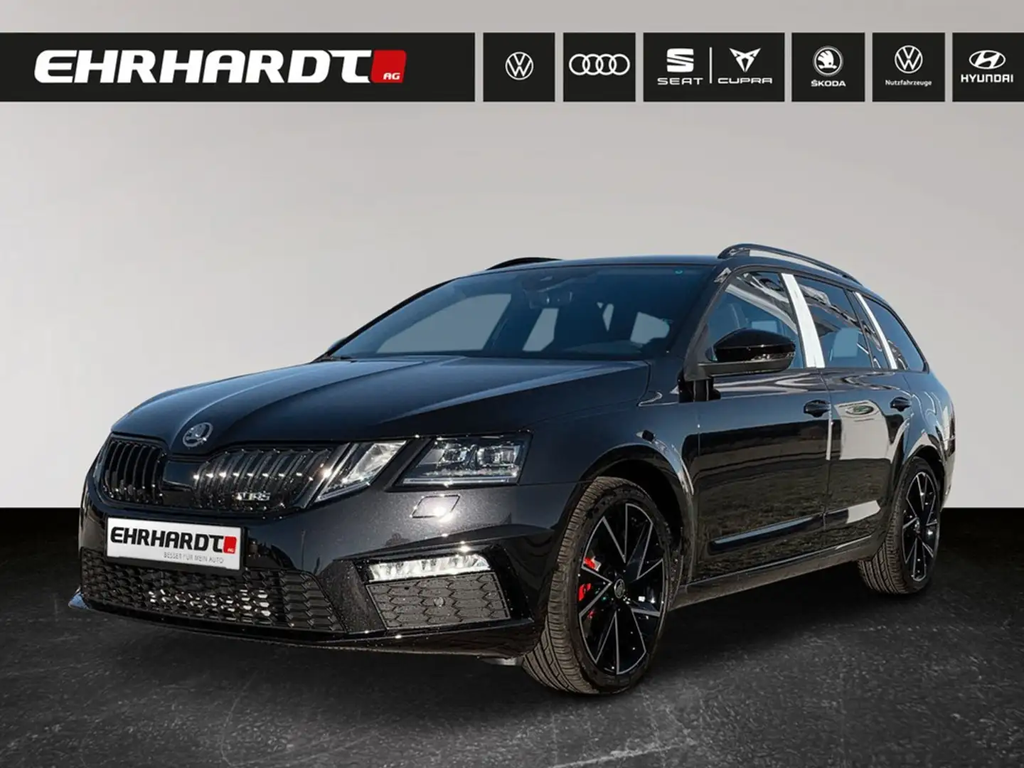 Skoda Octavia Combi 2.0 TDI DSG 4x4 RS DCC LED*NAV*SHZ*PDC*KA... Schwarz - 1