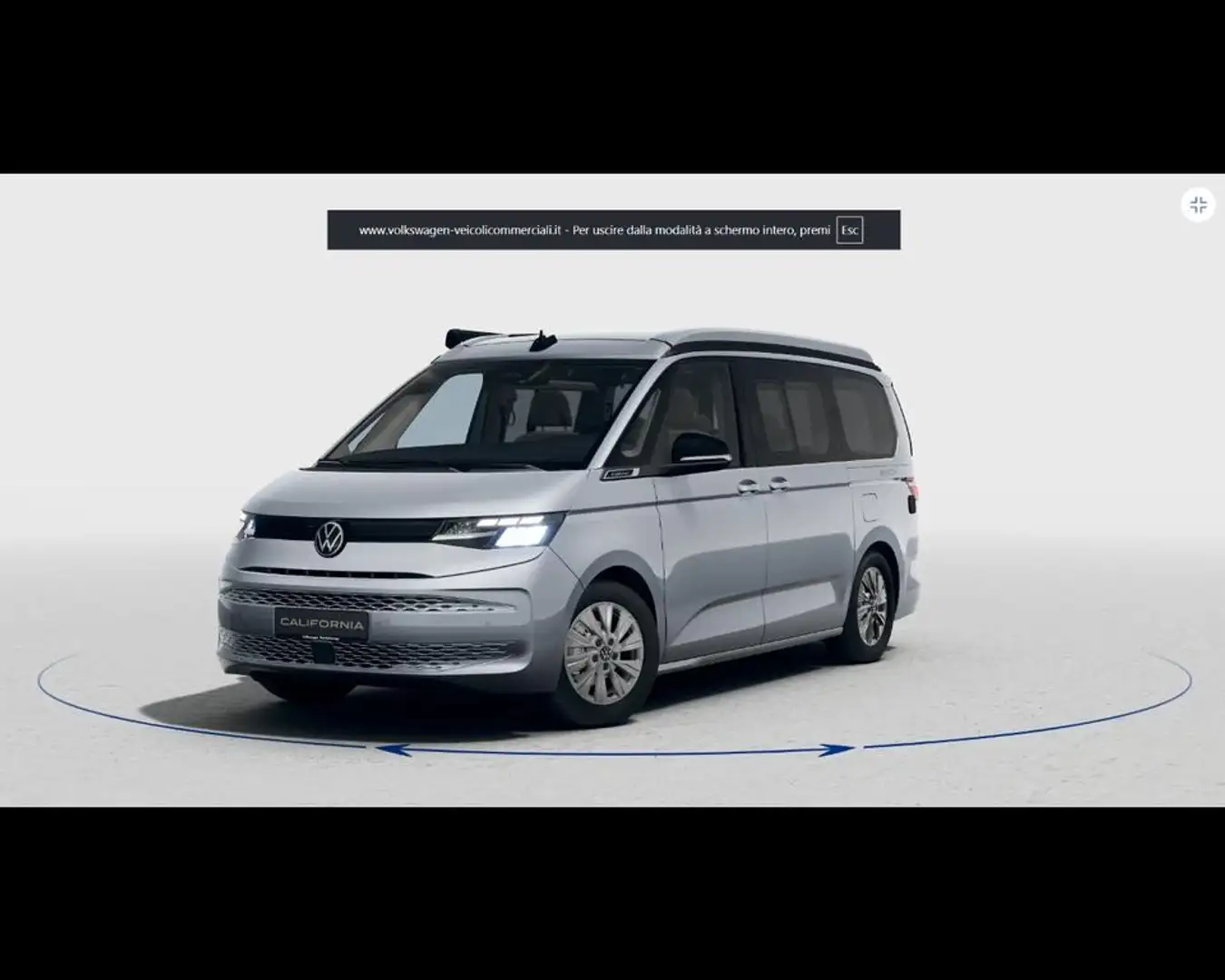 Volkswagen T7 California 2.0 tdi Beach Camper 150cv DSG Серебристый - 1