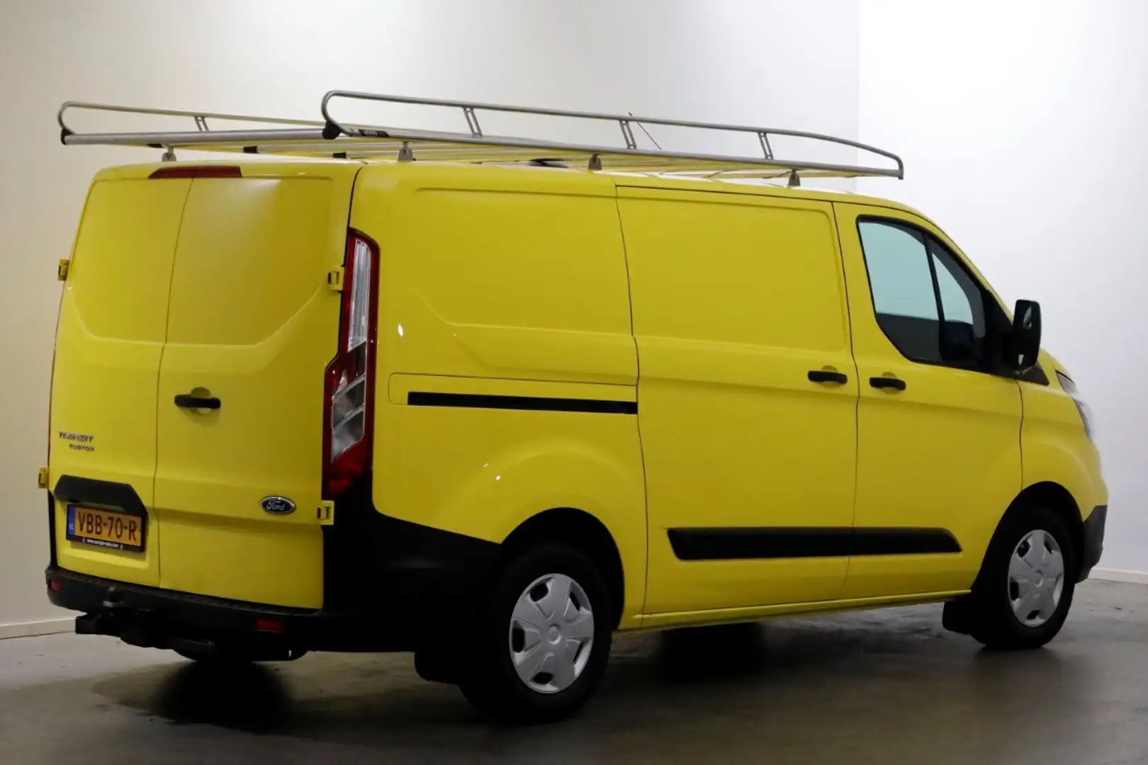Ford Transit Custom 2.0 TDCI L1H1 Trend Airco/Inrichting 06-2019 Geel - 2