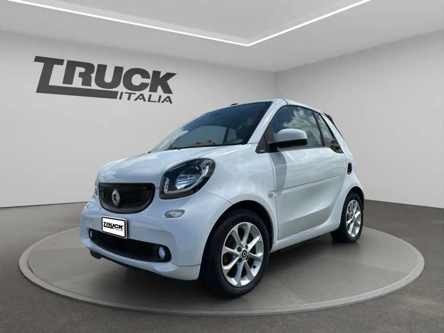 smart forTwo III 2015 Cabrio - Fortwo Cabrio eq Passion my19 Weiß - 1