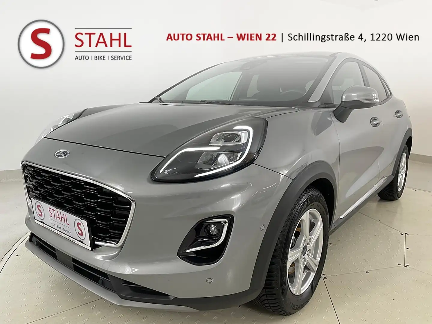 Ford Puma 1,0 EcoBoost Hybrid Titanium X Grau - 1
