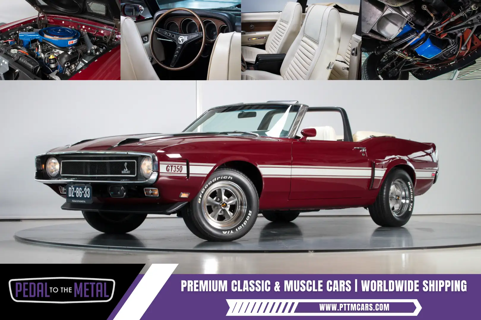 Shelby GT GT350 Convertible | Numbers Matching | Restored Rot - 1